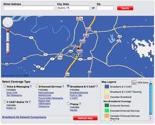 Illustration for article titled Austin 3G Test: AT&T, Sprint and Verizon